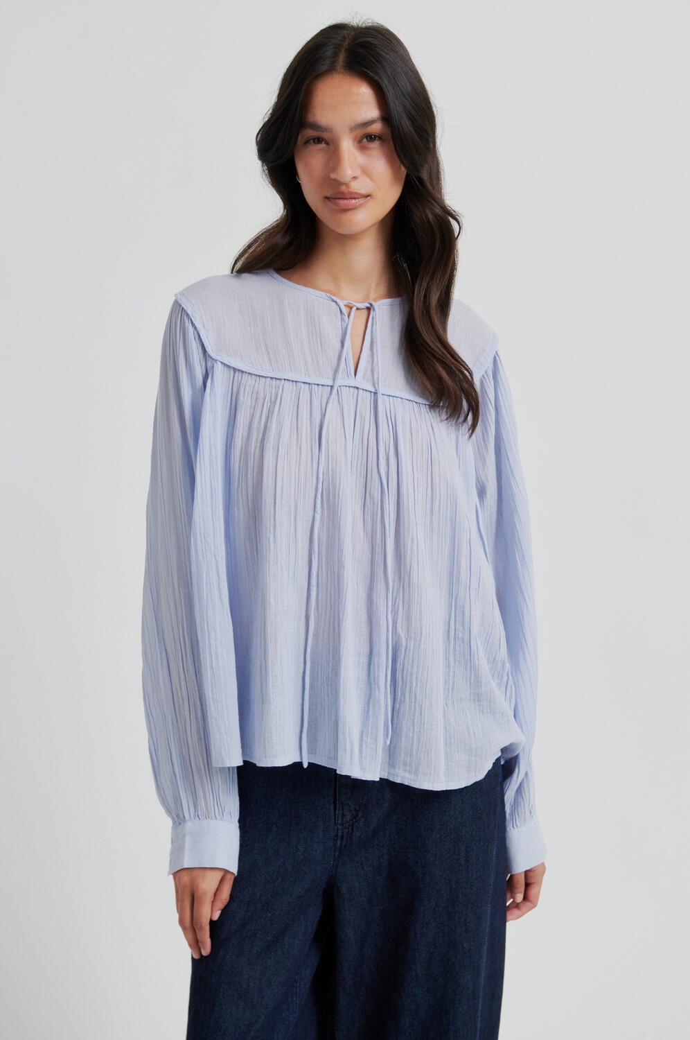 Bali bluse - Xenon Blue